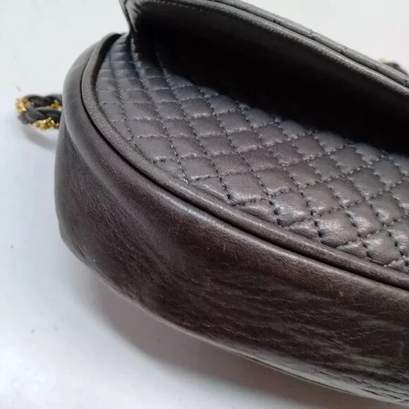 Bally Shoulder Bag Gray Leather 3355430 - Picture 6 of 9